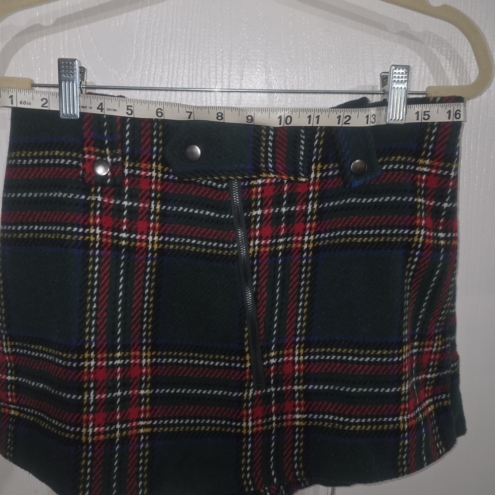 Plaid Women's Shorts Skorts - Picture 9 of 12